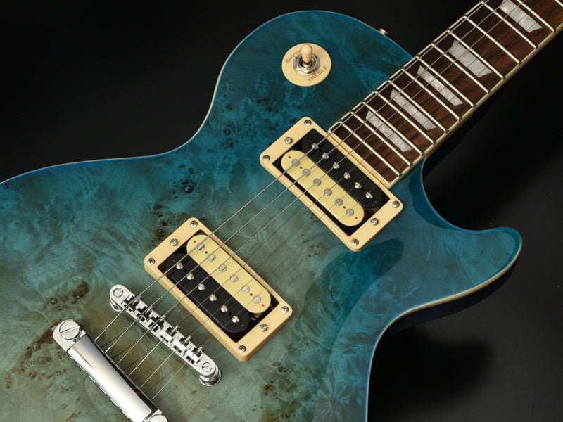 Bacchus BLP-BP/R-BL Universe LP Guitarra Eléctrica Blue Burst 4