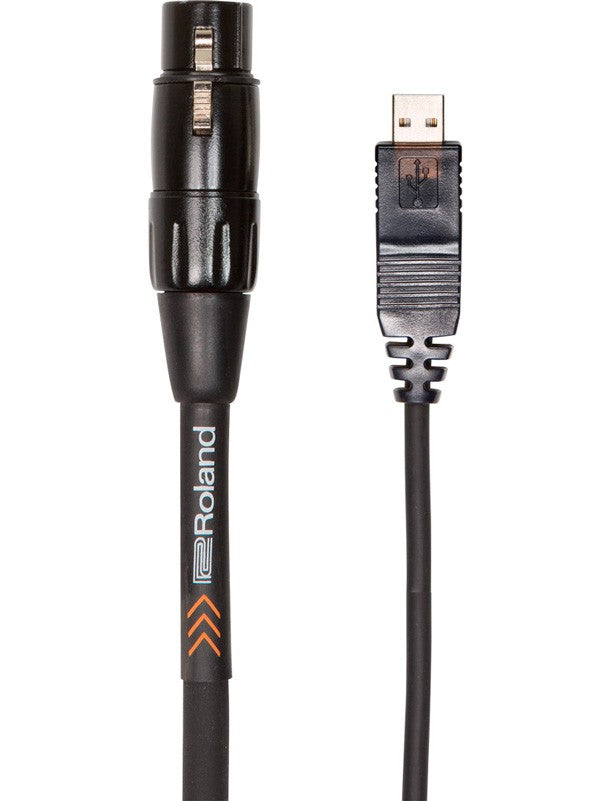 Roland RCC10USXF Cable XLR Hembra a USB 3 Metros Negro. 1