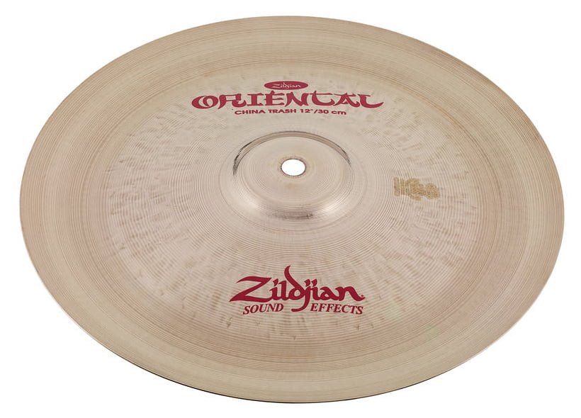 Zildjian A0612 Oriental Trash Plato Batería China 12 Pulgadas 1