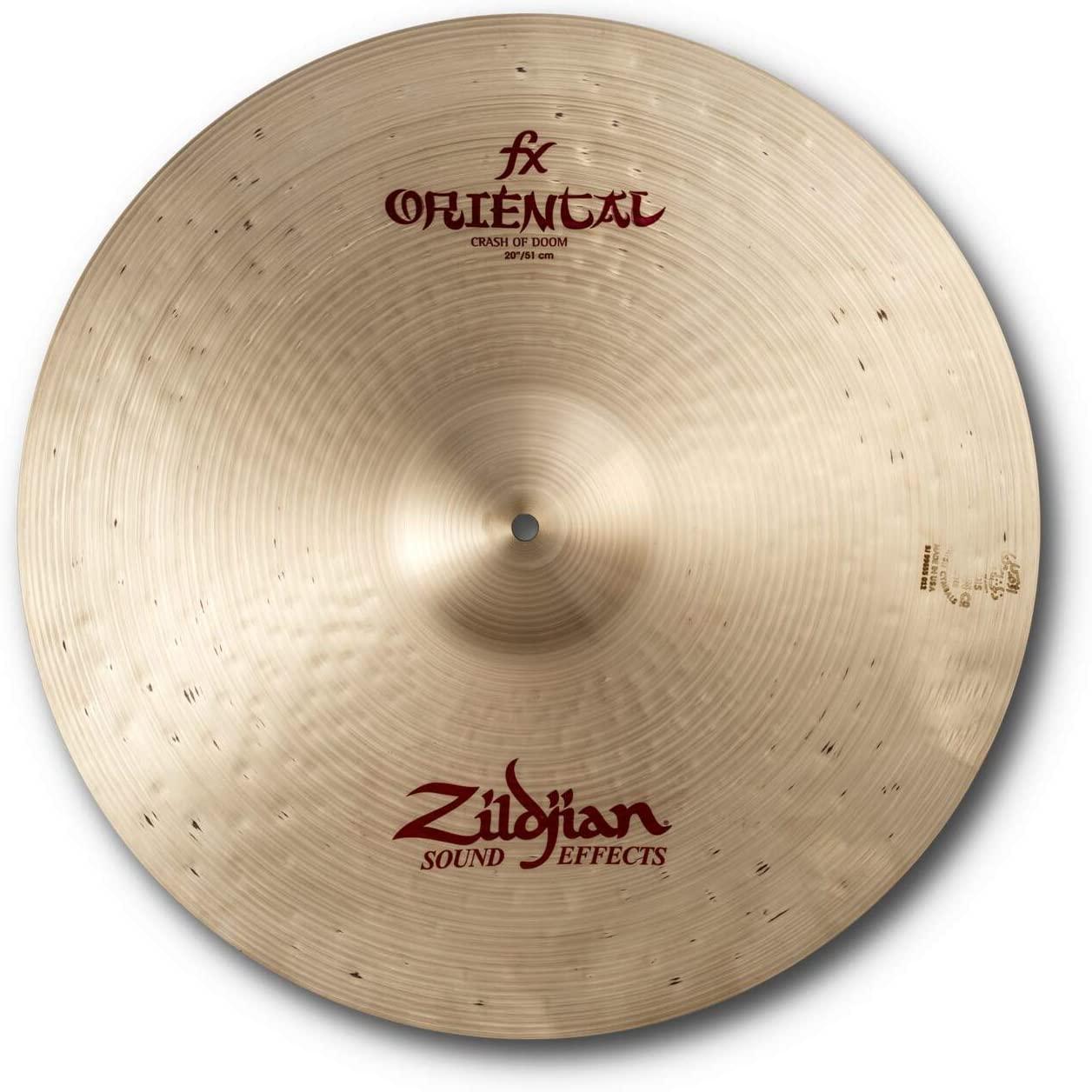 Zildjian A0621 Oriental Crash of Doom Plato Batería Crash 20 Pulgadas 6