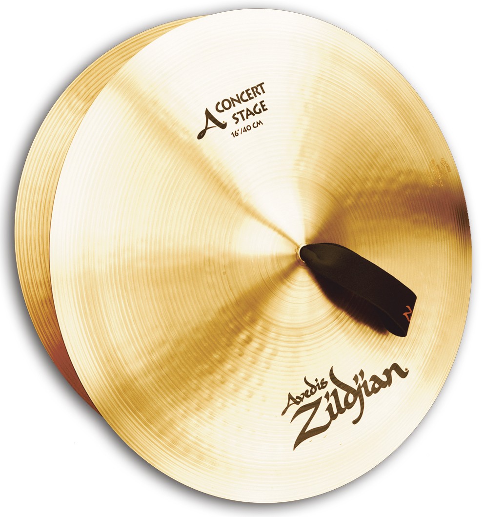 Zildjian A0444 Concert Stage Platos de Banda 16 Pulgadas 1