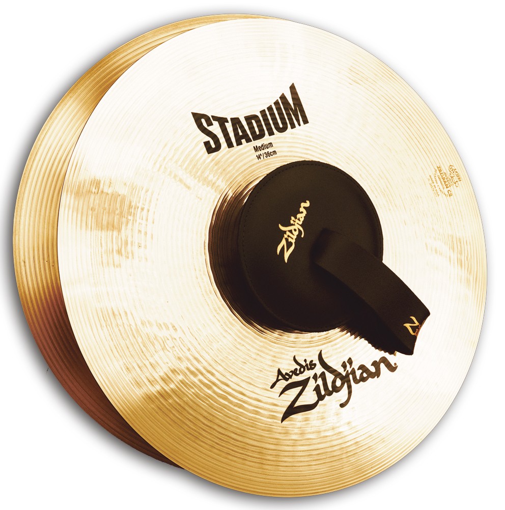 Zildjian A0452 Stadium Medium Platos de Banda 14 Pulgadas 1