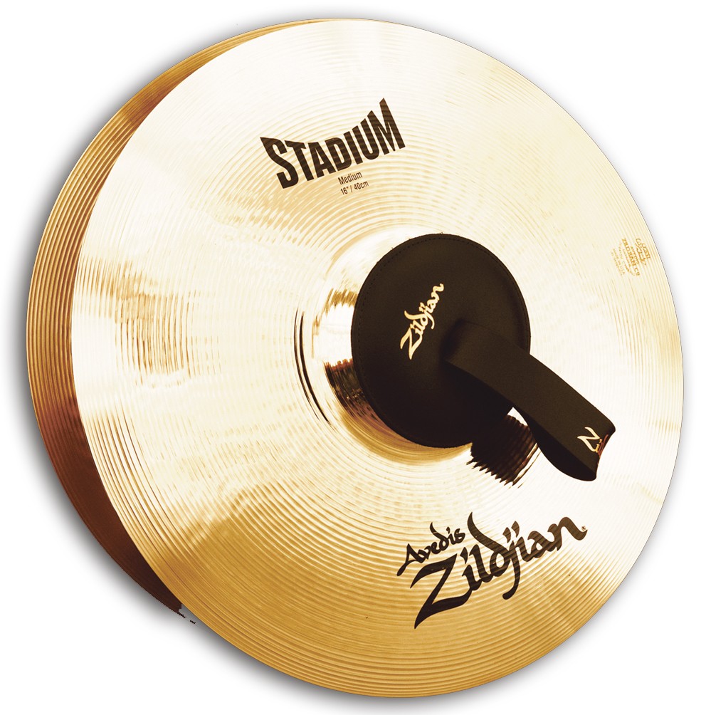 Zildjian A0468 Stadium Medium Platos de Banda 16 Pulgadas 1