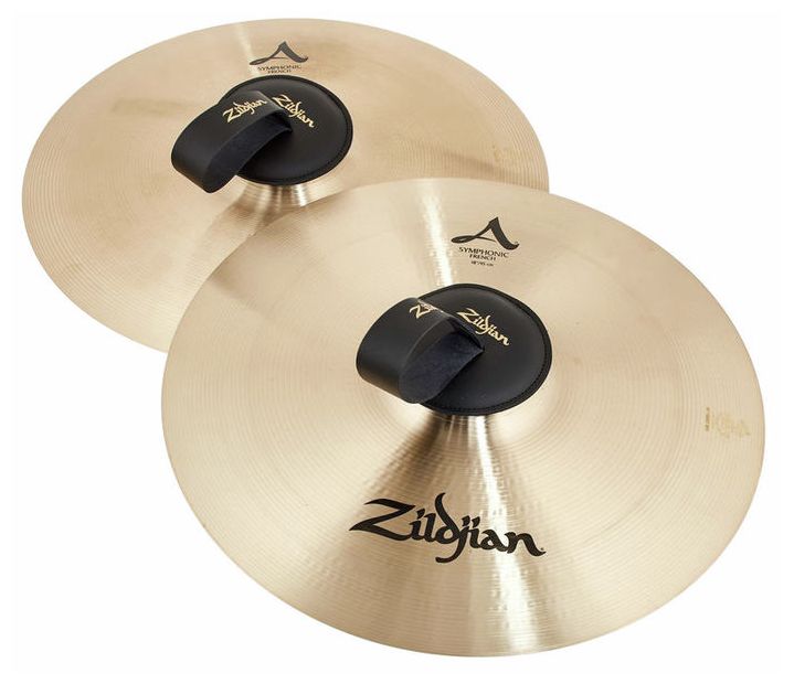 Zildjian A0427 A Zildjian Symphonic French Tone Par Platos Orquesta 18 Pulgadas 1