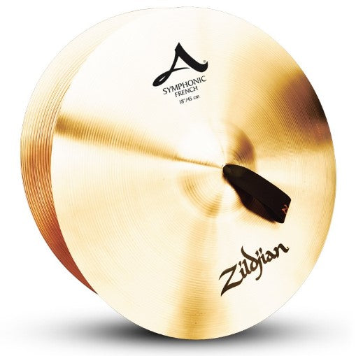 Zildjian A0427 A Zildjian Symphonic French Tone Par Platos Orquesta 18 Pulgadas 7