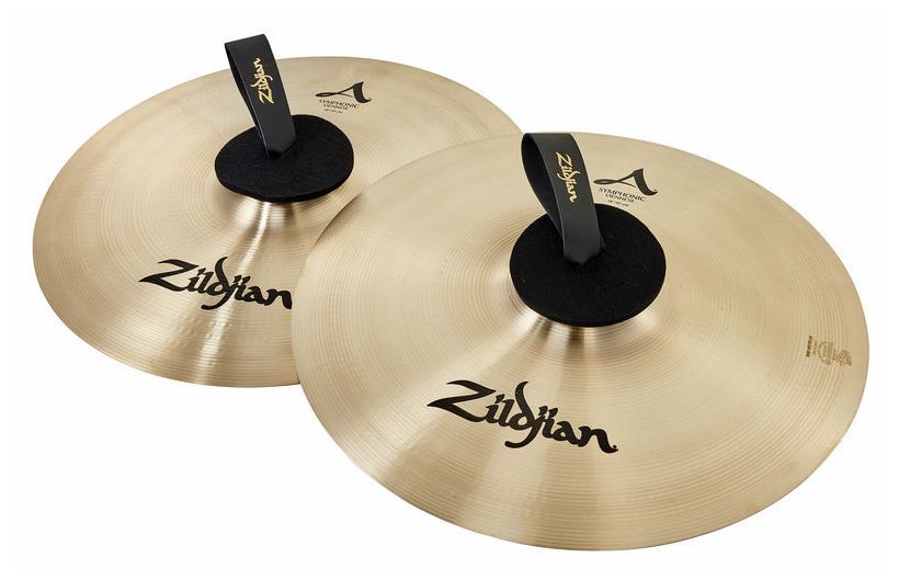 Zildjian A0447 A Zildjian Symphonic Viennese Tone Par Platos Orquesta 18 Pulgadas 1