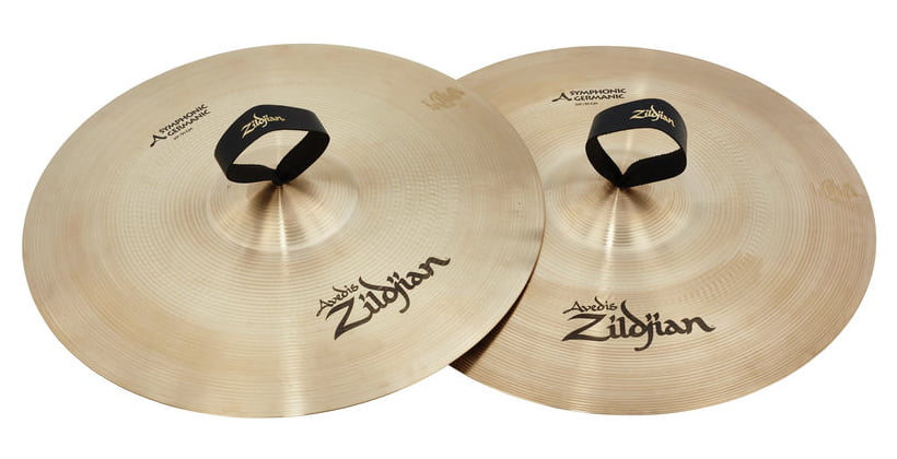 Zildjian A0492 A Zildjian Symphonic German Tone Par Platos Orquesta 20 Pulgadas 1