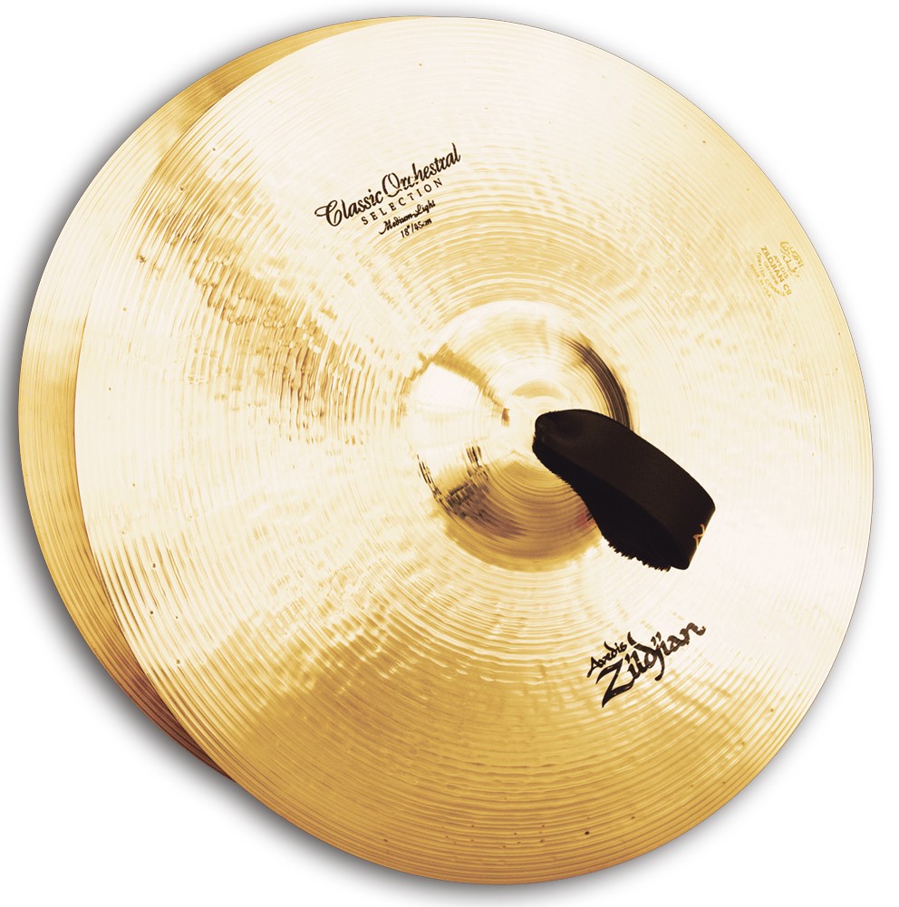 Zildjian A0759 A Zildjian Classic Orchestral Medium Light Platos 18 Pulgadas 5