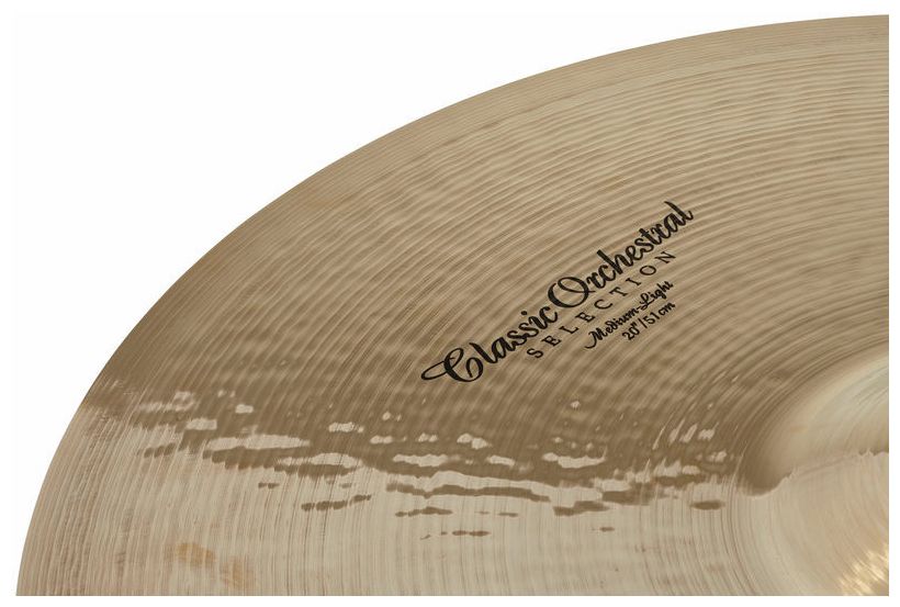 Zildjian A0767 A Zildjian Classic Orchestral Medium Light Platos 20 Pulgadas 3