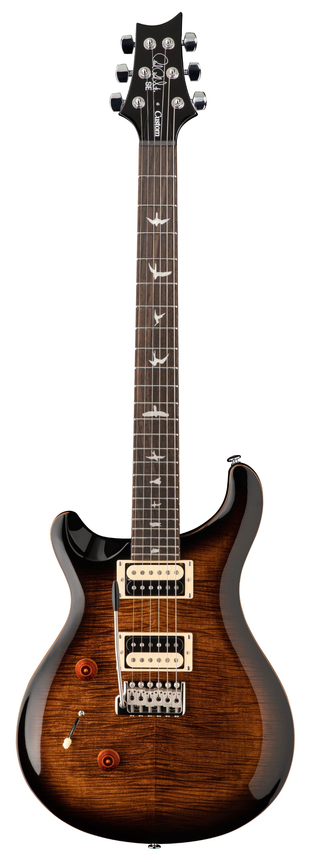 PRS SE Custom 24 LH BGS Guitarra Eléctrica para Zurdos Black Gold Sunburst 1