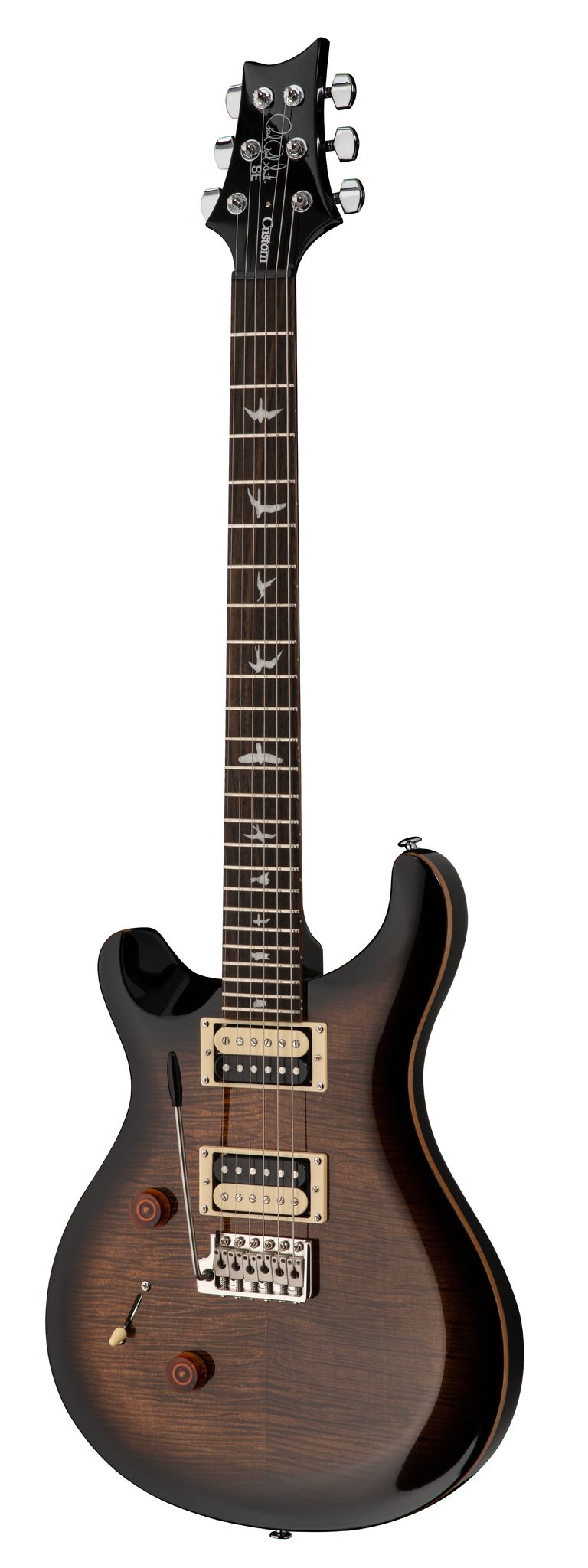 PRS SE Custom 24 LH BGS Guitarra Eléctrica para Zurdos Black Gold Sunburst 2