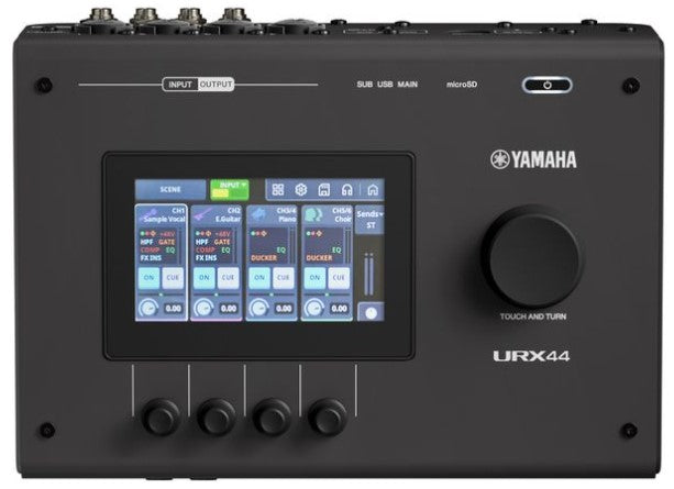 Yamaha URX44B Interfaz de Audio USB C Negra 1