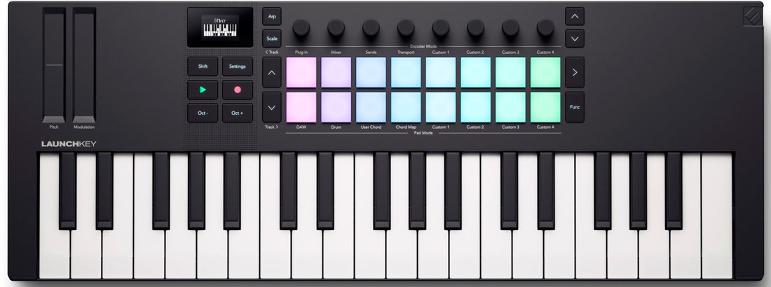 Novation Launchkey Mini 37 MK4 Teclado Controlador 25 Teclas 1