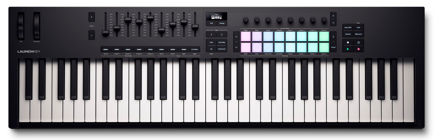 Novation Launchkey 61 MK4 Teclado Controlador 25 Teclas 1