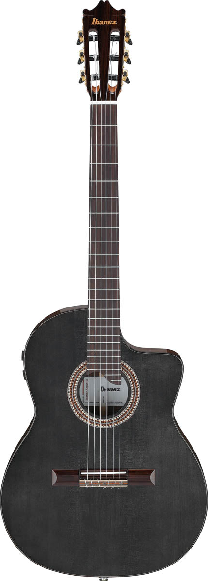 Ibanez GA360TCE TBK Guitarra Española Electrificada Cuerpo Estrecho Transparent Black 1