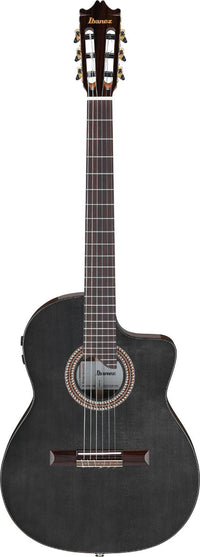 Ibanez GA360TCE TBK Guitarra Española Electrificada Cuerpo Estrecho Transparent Black 1