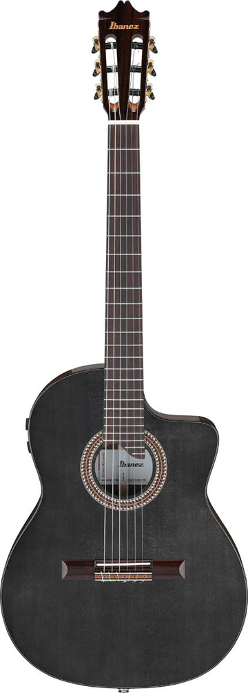Ibanez GA360TCE TBK Guitarra Española Electrificada Cuerpo Estrecho Transparent Black 1