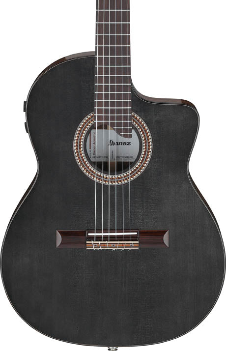 Ibanez GA360TCE TBK Guitarra Española Electrificada Cuerpo Estrecho Transparent Black 4