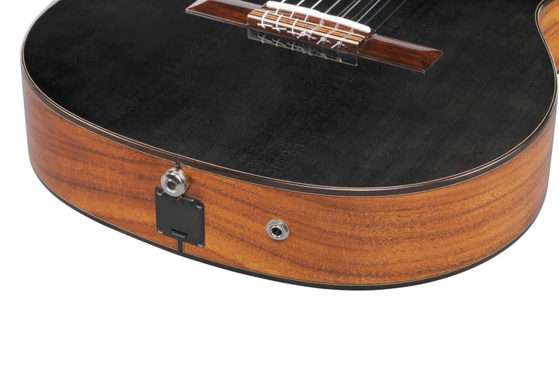 Ibanez GA360TCE TBK Guitarra Española Electrificada Cuerpo Estrecho Transparent Black 7