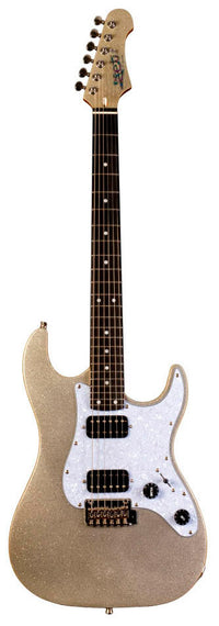 Jet Guitars JS500 HH SLS EB Guitarra Eléctrica Silver Sparkle 1