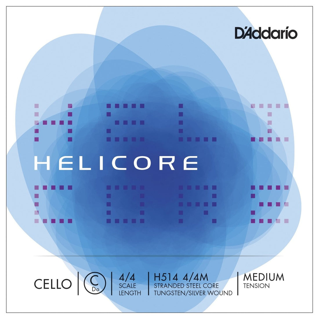 Daddario H514 C 4/4 Med Cuerda Cello Helicore 1