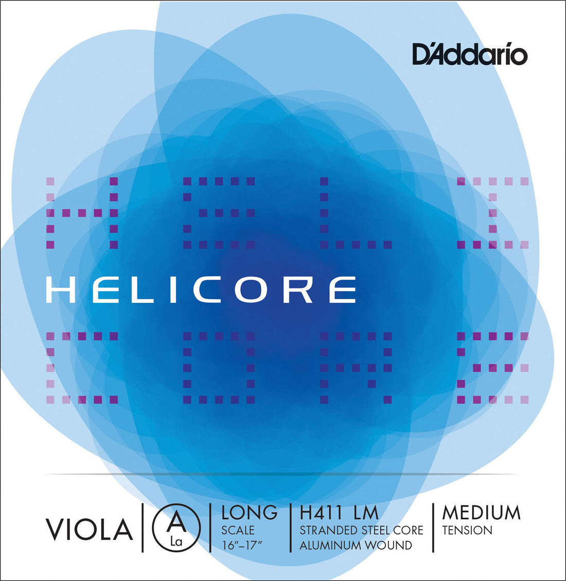 Daddario Cuerda Viola Helicore A H411 LM Long Med 1