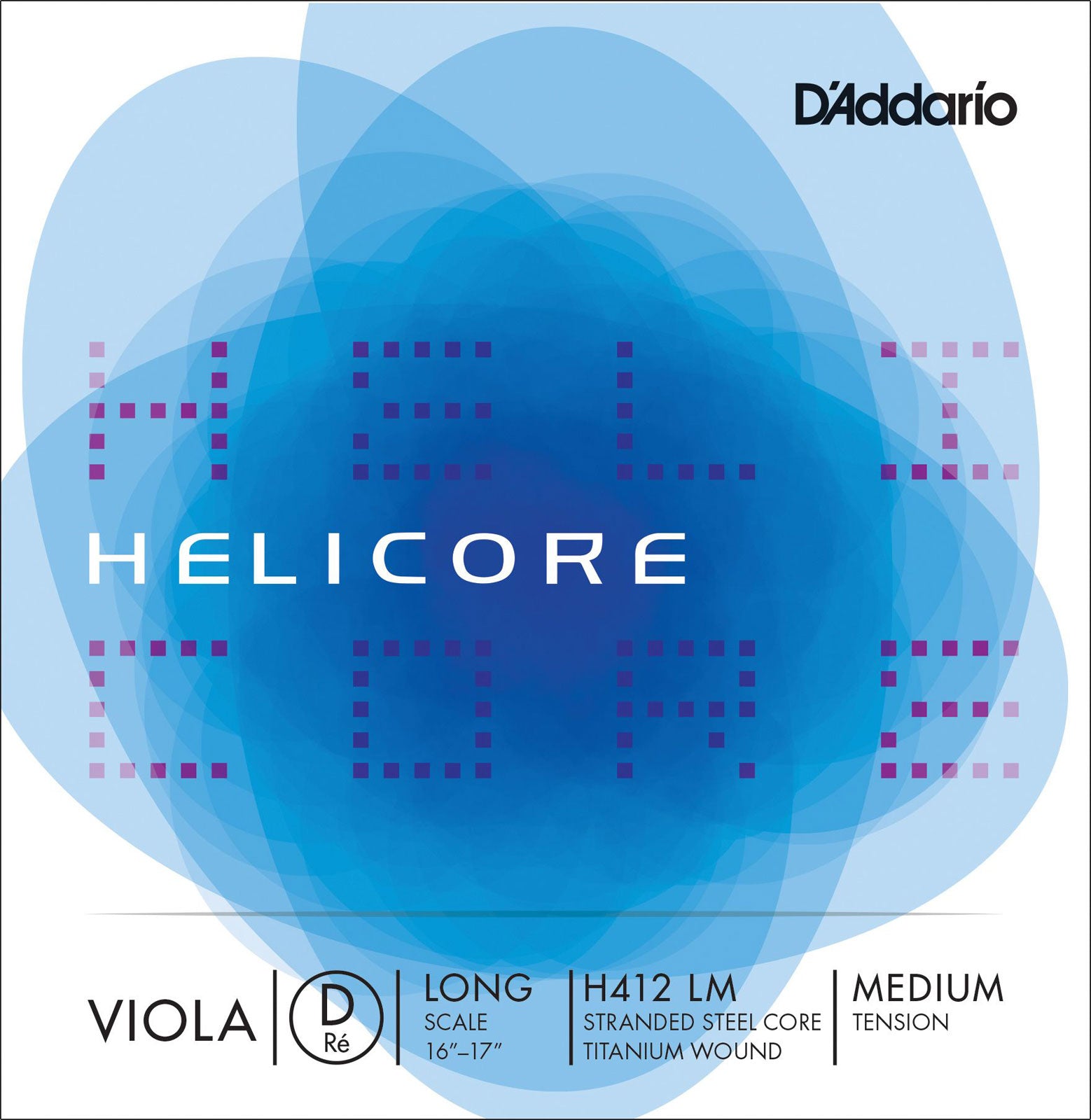 Daddario Cuerda Viola Helicore D H412 LM Long Med 1