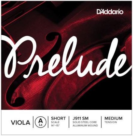 Daddario Cuerda Viola Prelude A J911SM Short Med 1