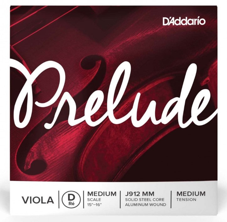 Daddario Cuerda Viola Prelude D J912MM Med Med 1