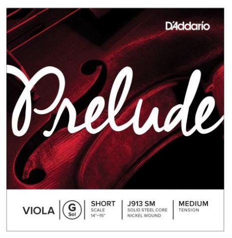 Daddario Cuerda Viola Prelude G J913SM Short Med 1