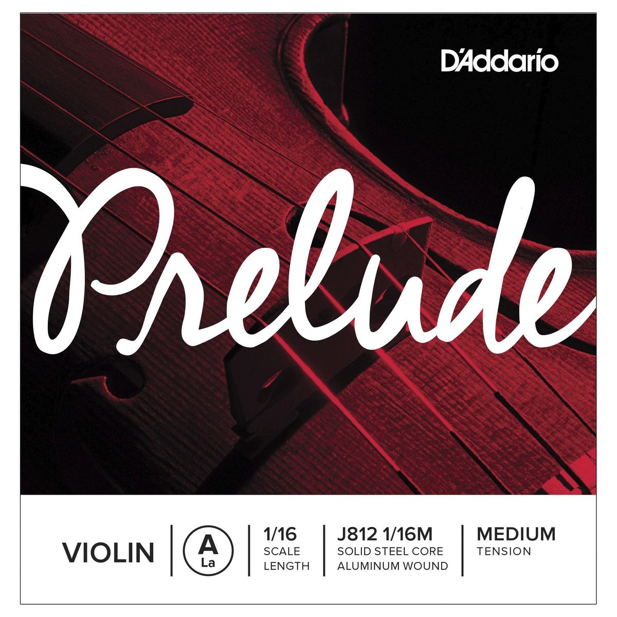 Daddario Cuerda Violín Prelude A J812 1/16 Med 1