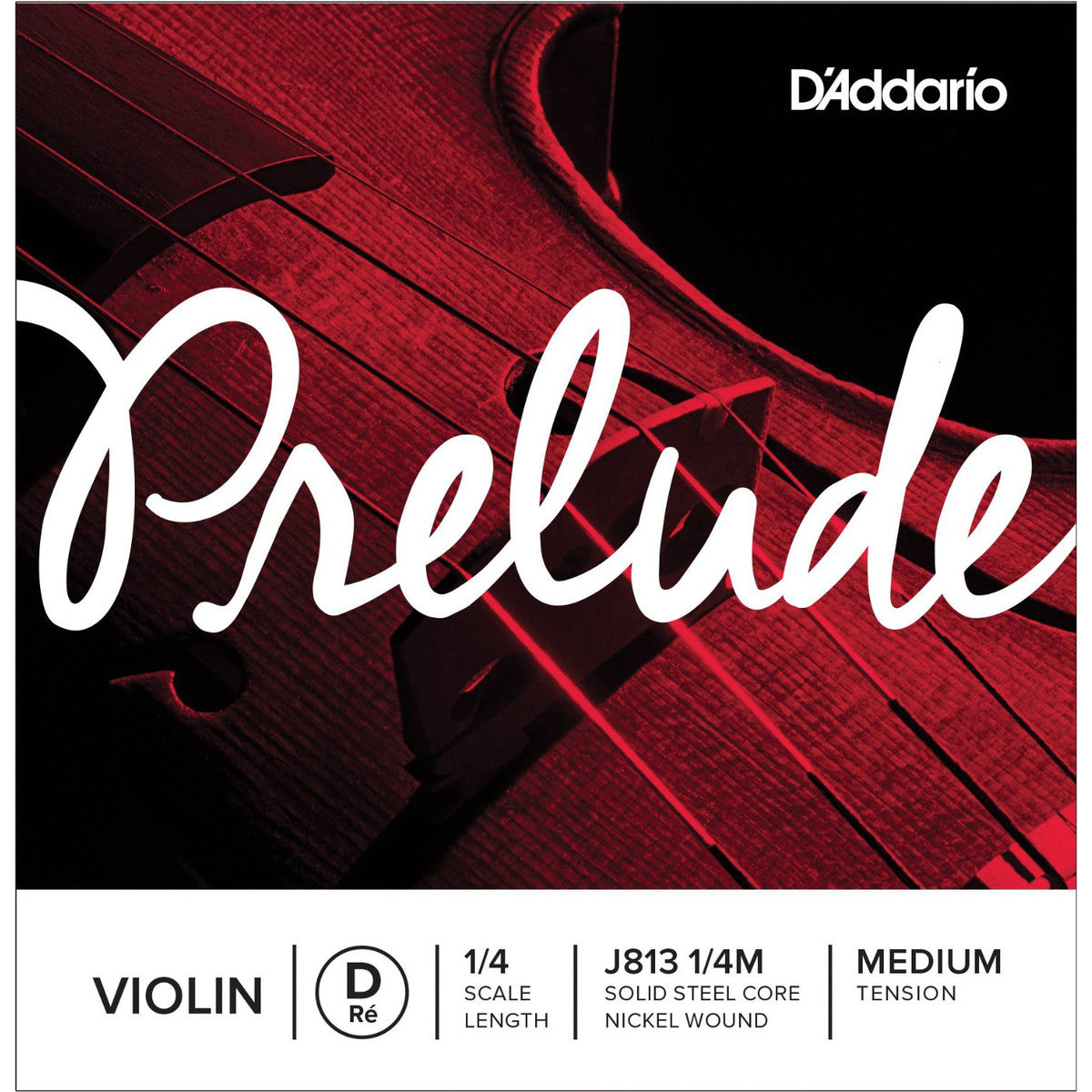 Daddario Cuerda Violín Prelude D J813 1/4 Med 1