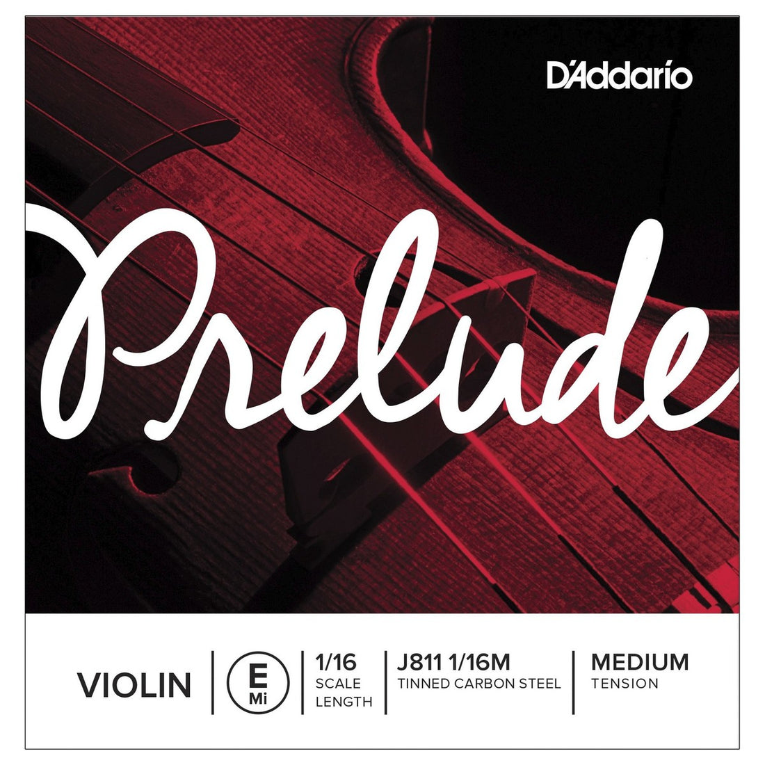 Daddario Cuerda Violín Prelude E J811 1/16 Med 1