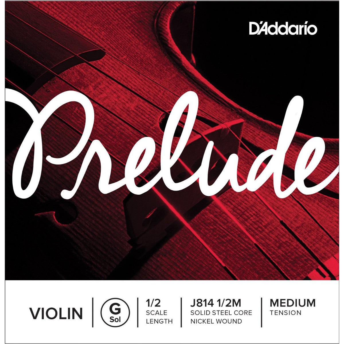 Daddario Cuerda Violín Prelude G J814 1/2 Med 1