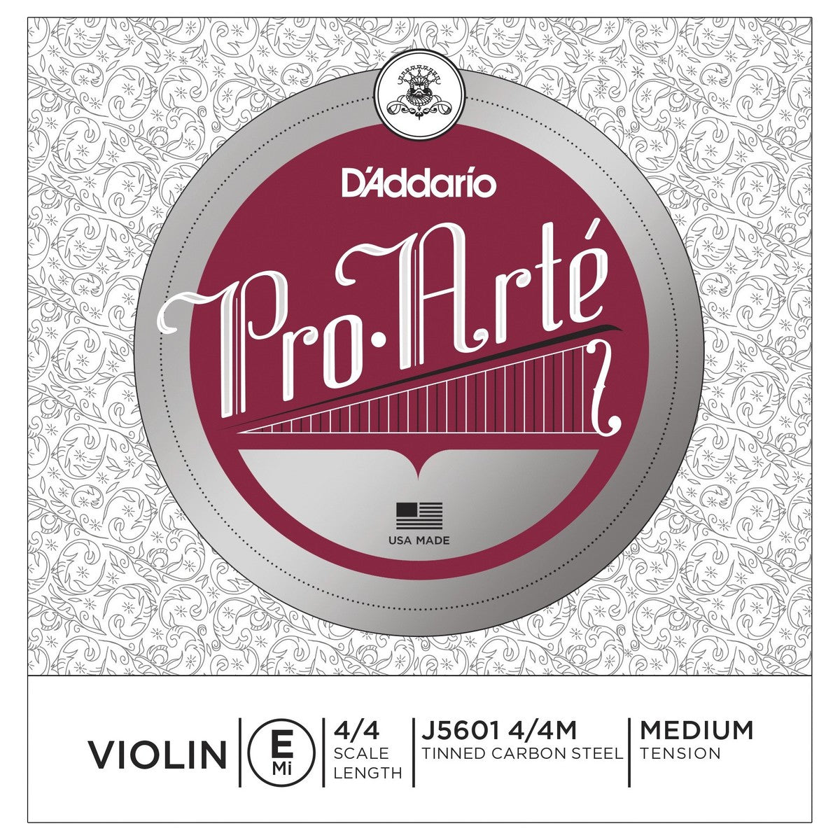 Daddario Cuerda Violín Pro Arte E J5601 4/4 Med 1