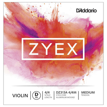 Daddario Cuerda Violín Zyex D DZ313A 4/4 Med Comp 1