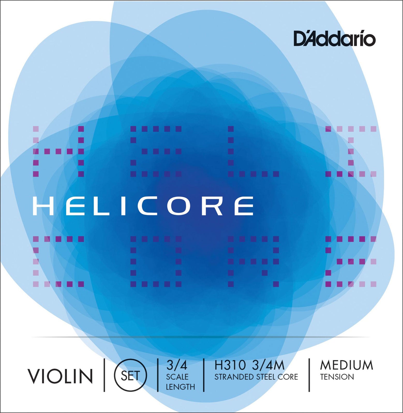 Daddario H310 3/4 Med Juego Cuerdas Violín Helicore 1