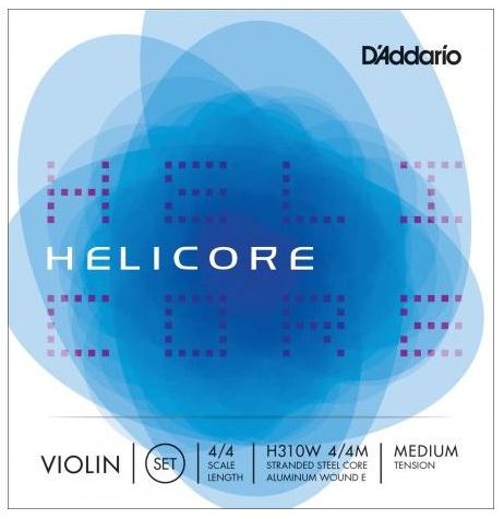 Daddario H310W 4/4 Med Juego Cuerdas Violín Helicore 1