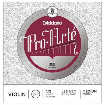 Daddario J56 1/2 Med Juego Cuerda Violín Pro Arte 1