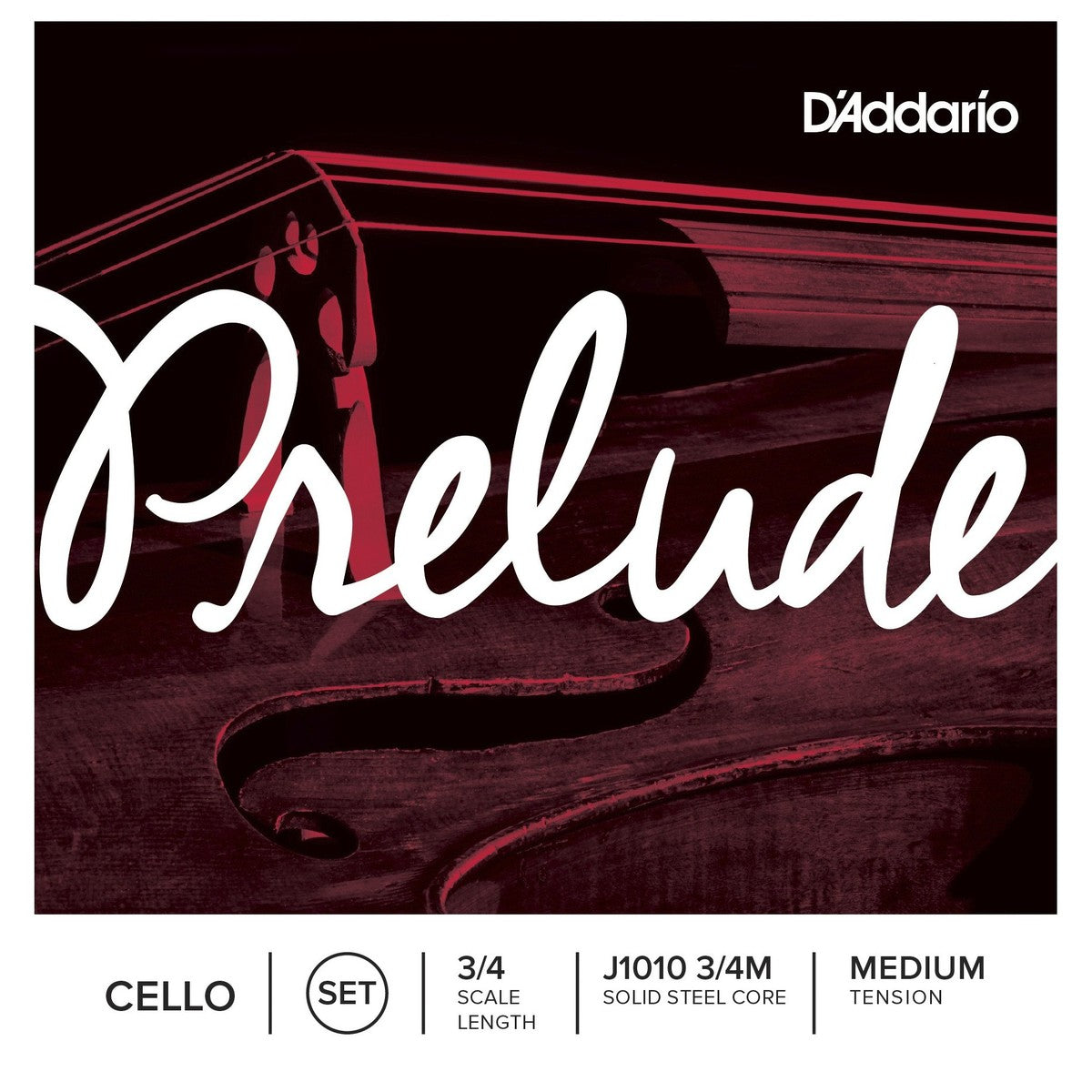 Daddario Juego Cuerdas Cello Prelude J1010 3/4 Med 1