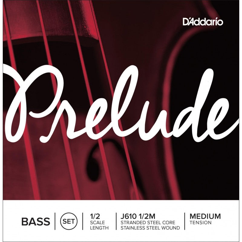 Daddario J610 1/2M Prelude Juego Cuerdas Contrabajo 1