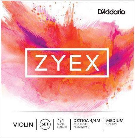 Daddario Juego Cuerdas Violín Zyex DZ310A 4/4 Med Comp 1