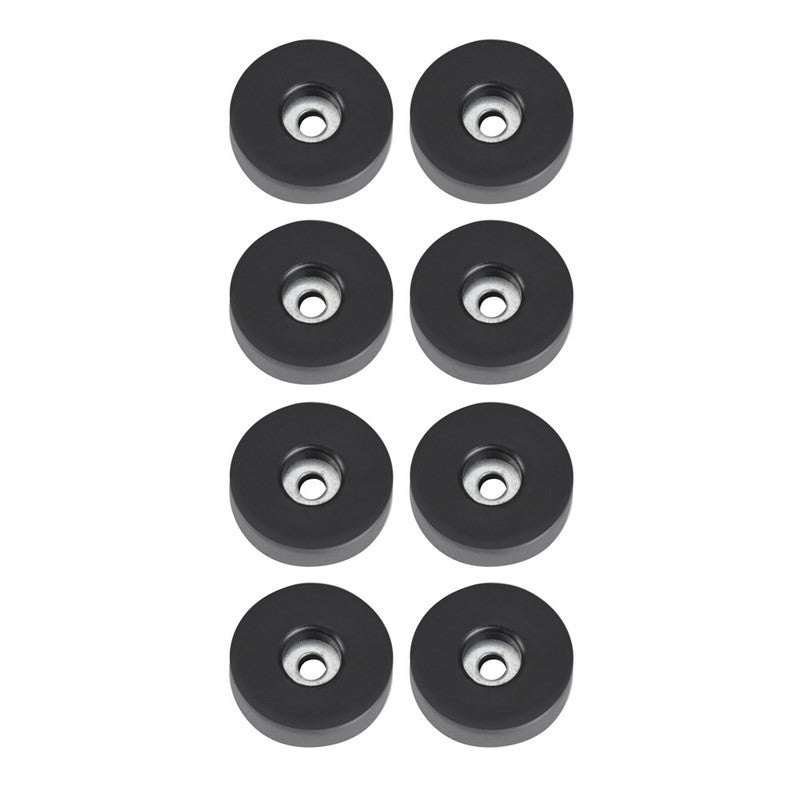 Adam Hall 4906M8AH Pack de 8 Pies de Goma 38X10mm 1