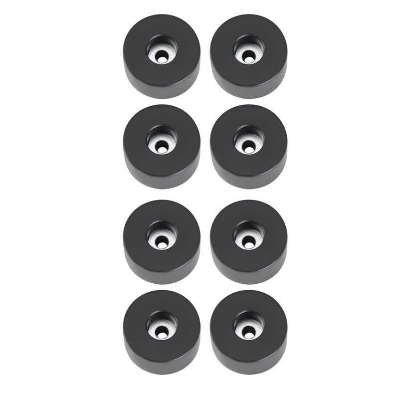 Adam Hall 4909M8AH Pack de 8 Pies de Goma 38X20mm 1