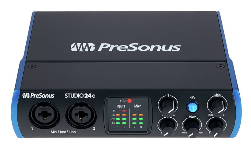 Presonus Studio 24C Interfaz de Audio USB 3