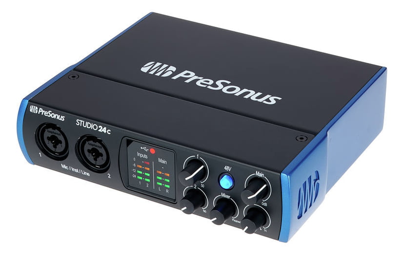 Presonus Studio 24C Interfaz de Audio USB 4