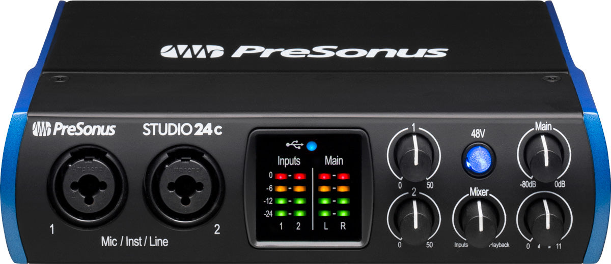 Presonus Studio 24C Interfaz de Audio USB 6