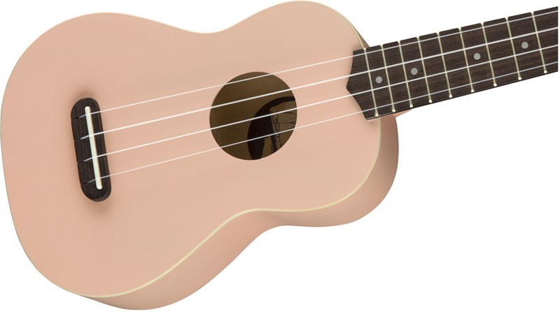 Fender Venice Ukelele Soprano Shell Pink 4