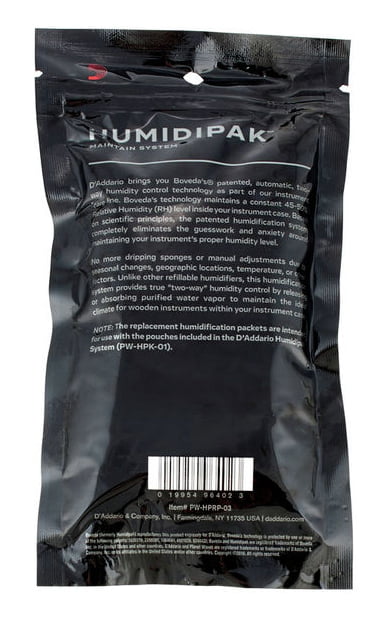 Planet Waves PWHPRP03 Humidificador Recambios para Kit Humidipack 2