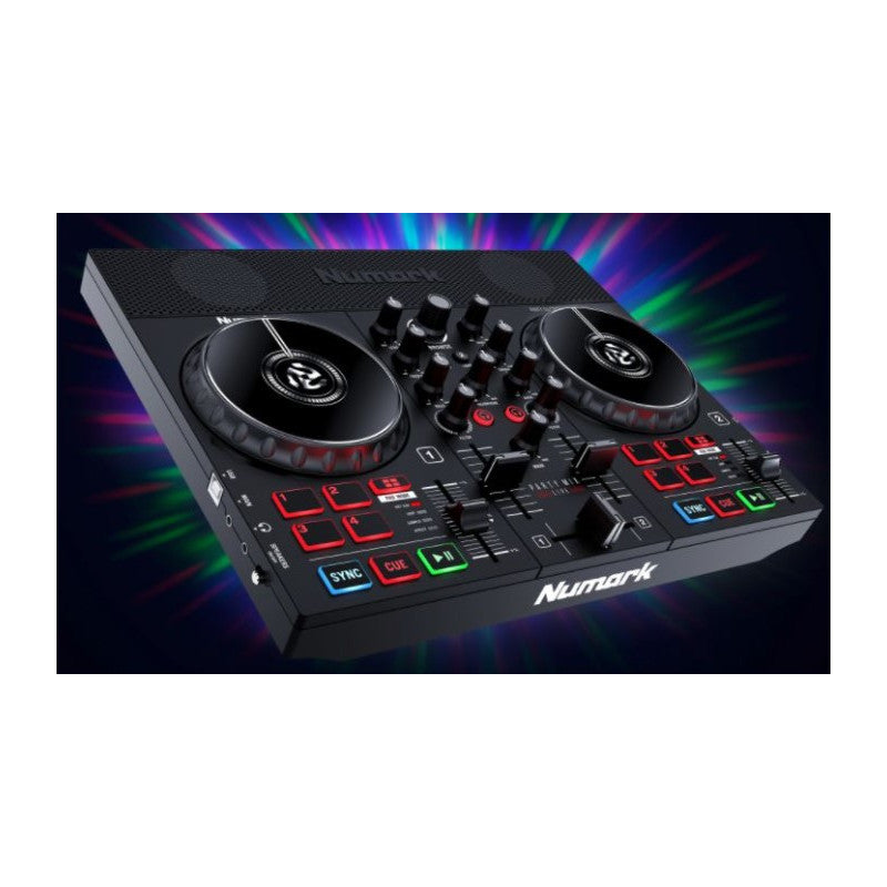 Numark Party Mix Live Bundle Controlador DJ con Auriculares 9